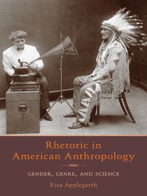 cover image of Rhetoric in American Anthropology
